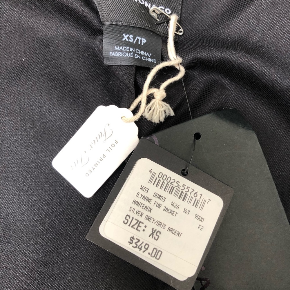 Club Monaco Faux Fur Jacket - Picture 6 of 6